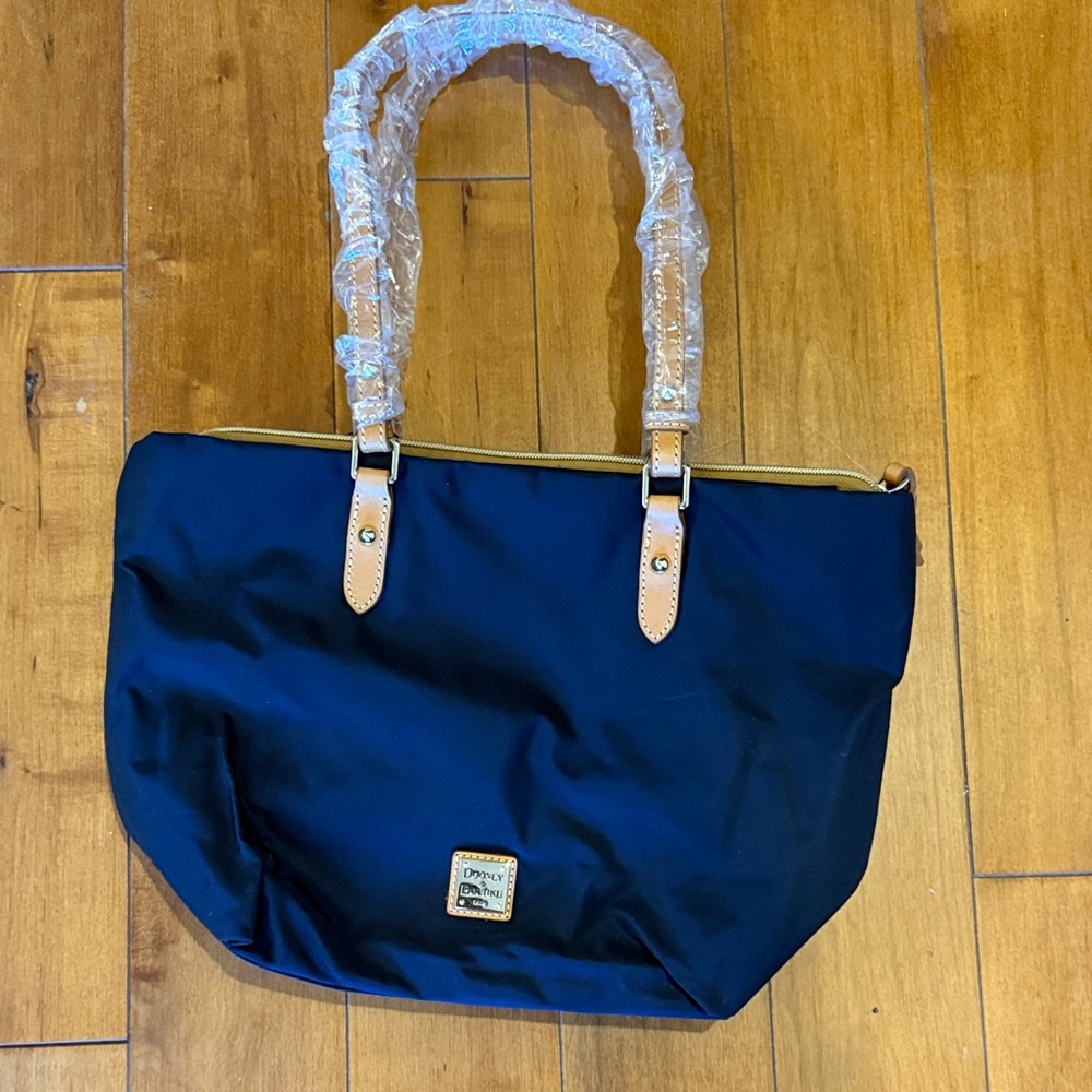 Dooney & Bourke Navy Blue Tote Bag